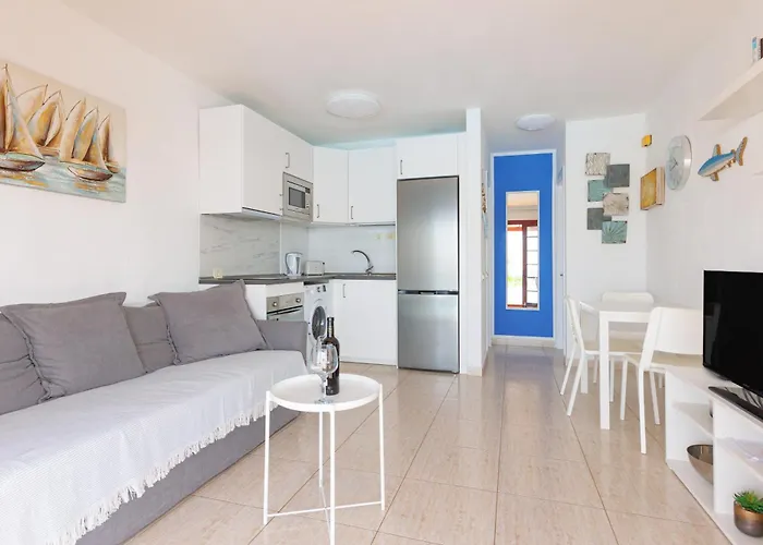 Sunny Terrace By The Pool - Relax Caleta De Fuste Apartmán *